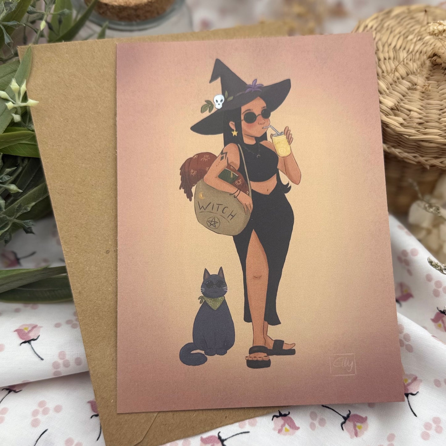 Summerween Postkarte