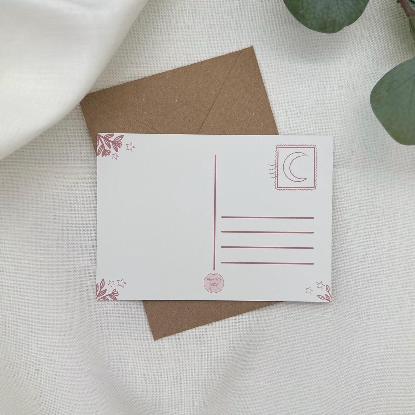 Postkarten Postcrossing Hexe - Magische Briefe Illustration- Hexenkarte für Sammler DIN A6 - Geschenk für Schreibfreunde und Hexenherzen