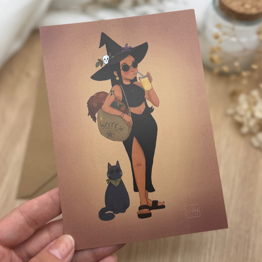 Summerween Postkarte