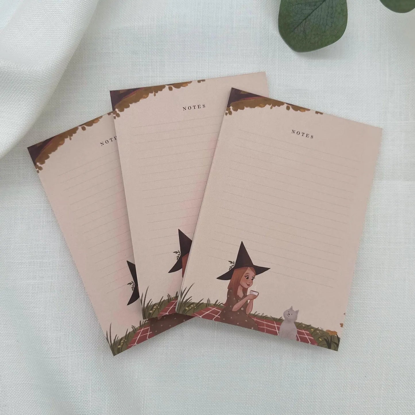 Pausen mit meiner Katze – Notizblock A6 | Magischer Notizblock für deine Gedanken | 50 Blatt, Naturpapier